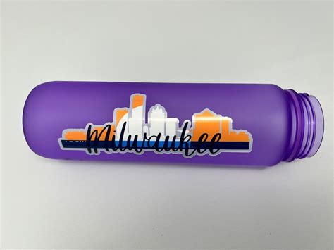 Milwaukee Skyline Silhouette Sticker, Milwaukee Wisconsin, Waterproof ...