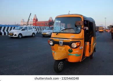 Chennai India Feb Auto Rickshaw Stock Photo Edit Now