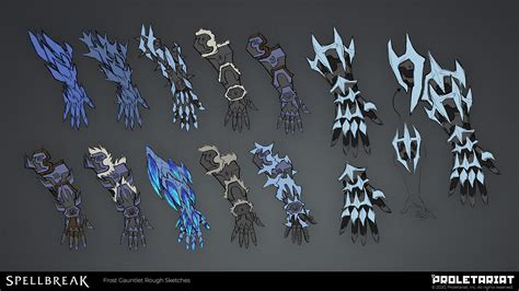 Shawn Witt Spellbreak Frost Gauntlet Concepts And Model