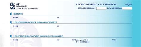 Declara O Dos Recibos De Renda Eletr Nicos Inquilinos Acmedia