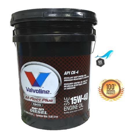 Valvoline All Fleet Plus E W Ck Engine Oil L Shopee