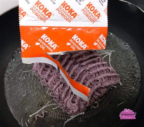 Koka Purple Wheat Instant Noodles For Simple Home Cooked Healthy Meal