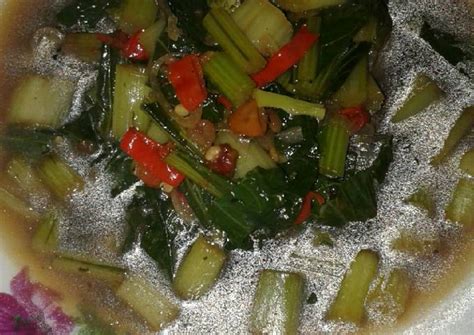 Resep Sawi Kuah Saus Tiram Oleh Sina Ayuningtyas Cookpad