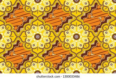 Batik Indonesian Technique Waxresist Dyeing Applied Stock Vector ...