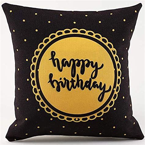 Buy Send Happy Birthday Printed Cushion Online FNP