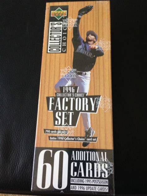 1996 Upper Deck Collectors Choice Baseball Factory Sealed Complete Set