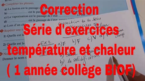 Examen De Thermodynamique S Corrige Pdf Exercices Corrig S Smpc Td