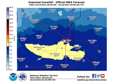 NWS Issues Winter Weather Advisory For Dakota County | Eagan, MN Patch