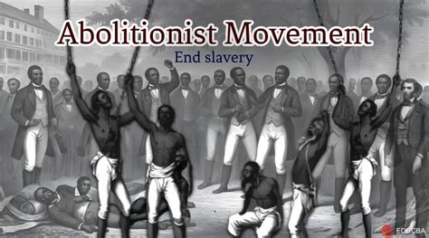 Abolitionist Movement- Fascinating Journey (2600 Words)