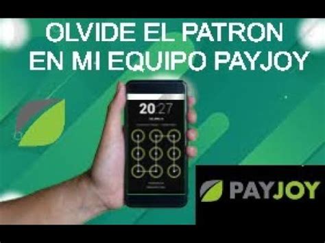 ASI RECUPERAS TU CONTRASEÑA EN TU CELULAR CON CREDITO PAYJOY SI SE