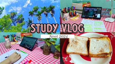 A Day In The Life Of A Neet Student L Study Vlog Clearing