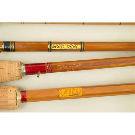 4 Vintage Split Bamboo Fly Rods Witherells Auction House