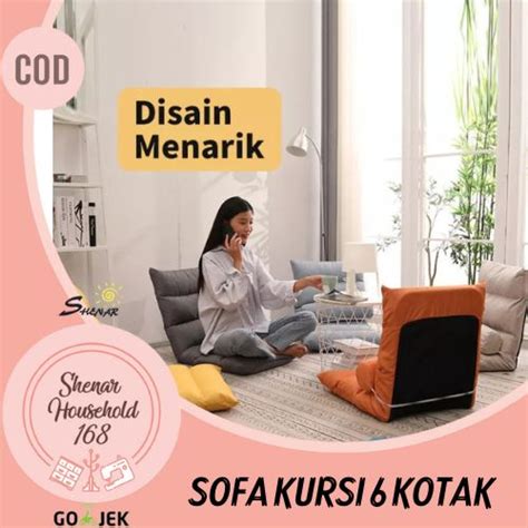 Jual Shenar Kursi Kotak Sofa Kotak Kursi Bantal Santai Lazy Sofa