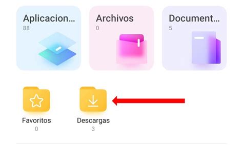 Dónde se guardan las descargas en Android