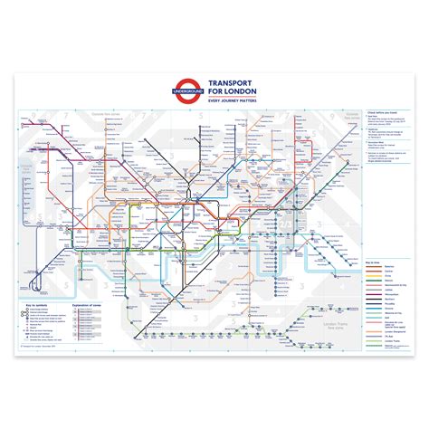 London Underground Tube Stations Map – Revised December 2019 | stika.co