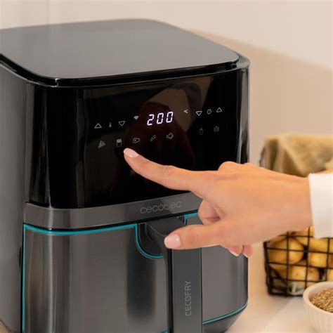 Cecofry Full Inoxblack Connected Pack Freidora Sin Aceite Airfryer