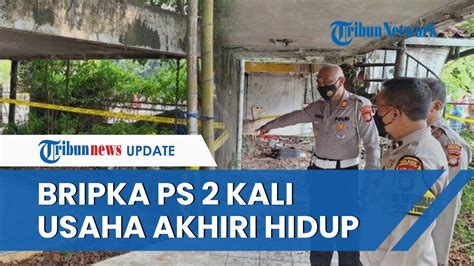 Bripka Ps Ternyata Sudah Kali Berupaya Akhiri Hidup Sebelum Ditemukan