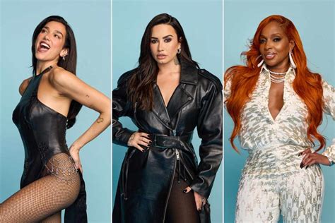 Dua Lipa Demi Lovato Mary J Blige And More Stun In Photos At