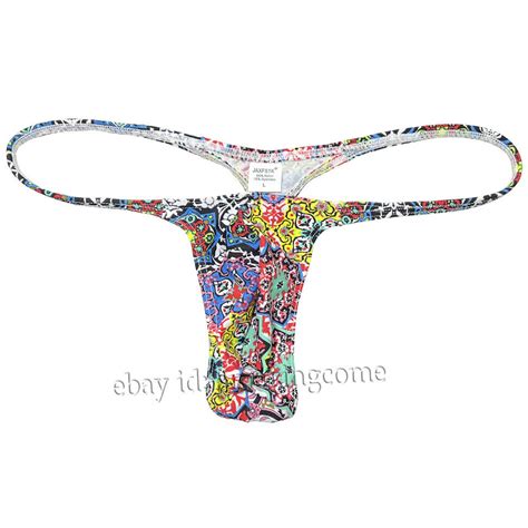 Men S Slim Pouch Bikini Underwear Sexy Male Tiny Slip String Swim
