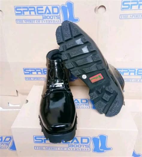 Sepatu Pdh Spread Kulit Kilap Asli Exclusive Original Lazada Indonesia