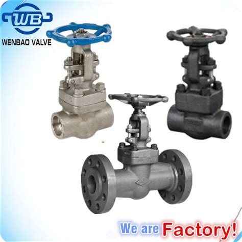 Api Class Lb A N Npt Threaded Forged Steel Gate Valve China