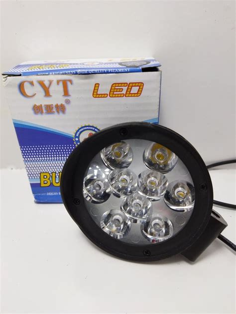 White ABS Plastic CYT 9 LED Fog Light For Bike 36W At 85 Piece In