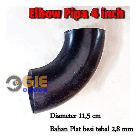 Elbow Keni Elbo Besi Pipa Inch In Aksesoris Ornamen Pagar Dan Tralis