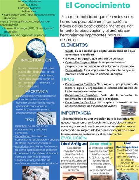 Infografía del Conocimiento PDF