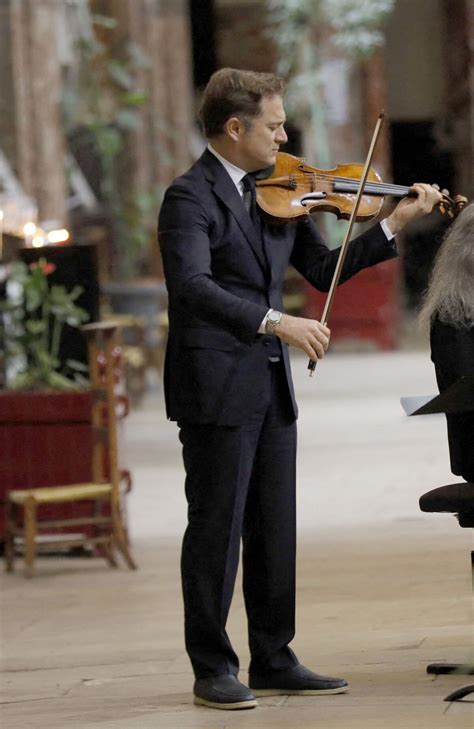 Photo Exclusif Le violoniste français Renaud Capuçon rend hommage à