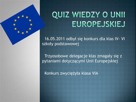 Ppt Dni Unii Europejskiej W Zso Ch Ciny Powerpoint Presentation Free