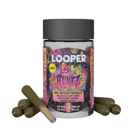 Product Review Looper Hhc Pre Rolls From Runtz Strain Cannadelics