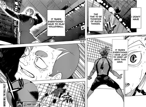 Haikyuu Manga Chapter 335 Haikyuu Manga Manga Online