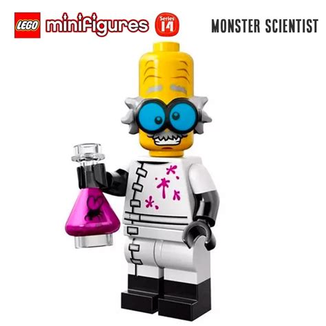 Minifigure Lego S Rie Le Scientifique Fou Super Briques