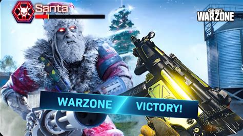 Santas Slay Ride Resurgence Warzone Win No Commentary Youtube