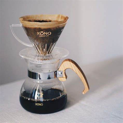 love  silhouette kono meimon coffee dripper set