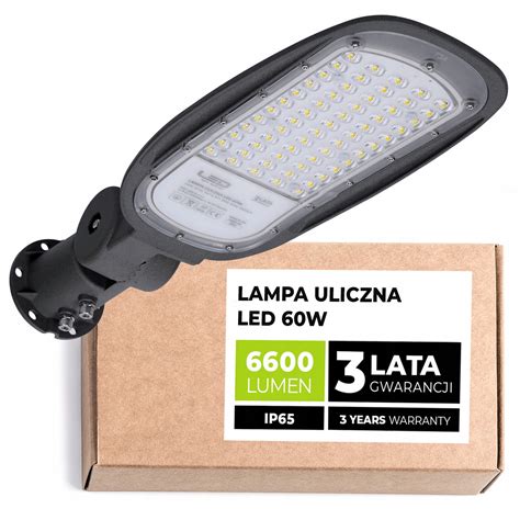 Oprawa Uliczna Led W Ip Lampa Drogowa K Mocna Wodoodporna Lls