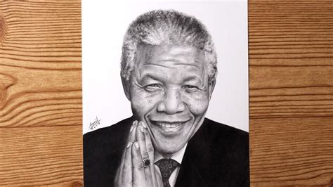 Drawing Nelson Mandela Youtube