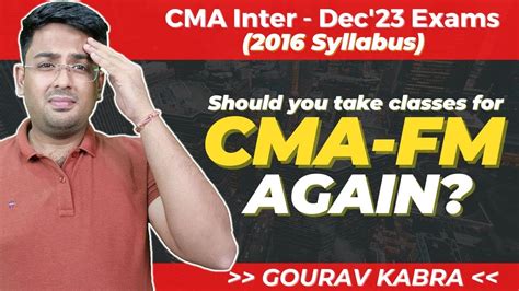 Cma Inter Dec Group Syllabus Cost Cma Fm