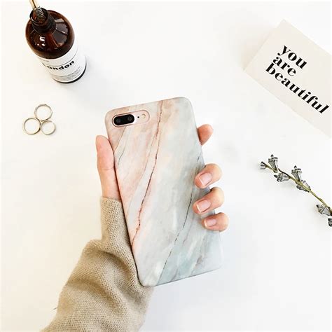 Fashion Marble Stone Case For Iphone 7 6 6s Plus Colorful Soft Cover For Iphone 6 7 6s Fundas