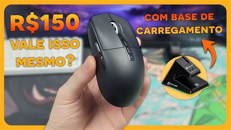 Mouse Wireless Dock De Carregamento E Sensor PAW 3395 Custo