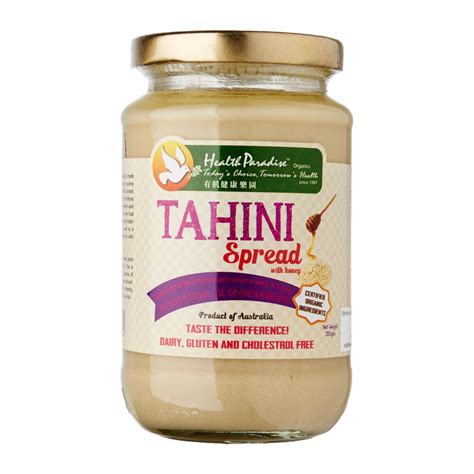 Health Paradise Organic Tahini Spread With Honey G Lifewinners