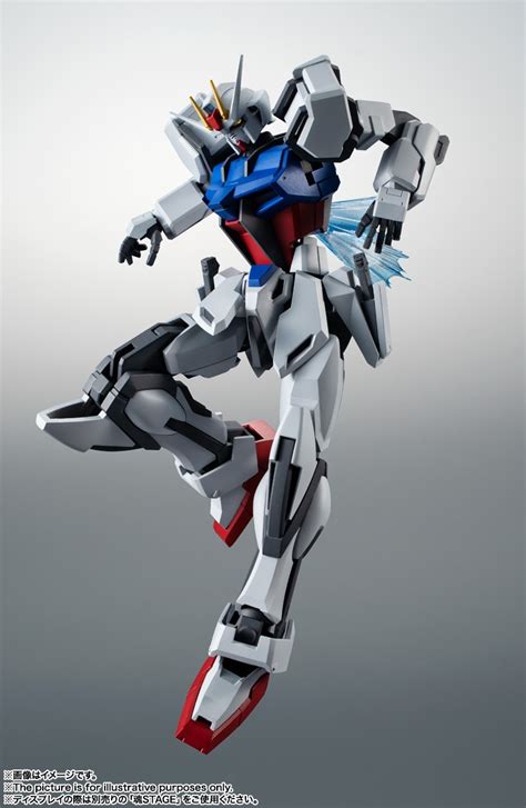 ROBOT Damashii SIDE MS GAT X105 Strike Gundam Ver A N I M E HLJ