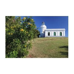 Fajardo Lighthouse Photograph by George Oze - Fine Art America