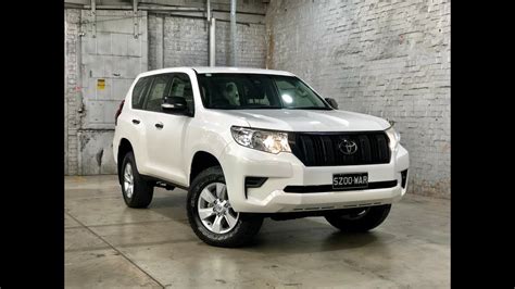 2018 Toyota Landcruiser Prado Gdj150r Gx White 6 Speed Sports Automatic