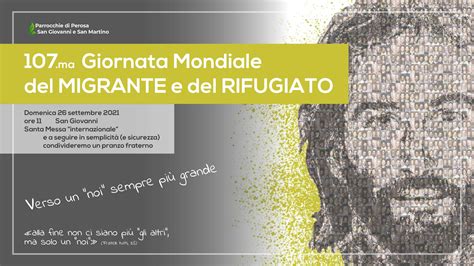 Giornata Mondiale Del Migrante E Del Rifugiato Parrocchia Per Te