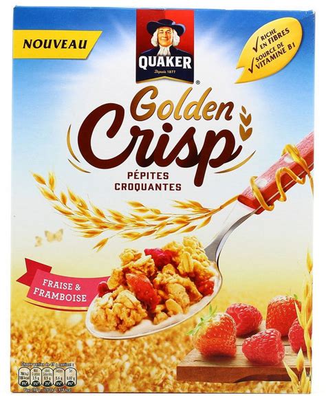 Quaker Golden Crisp Crunchy Granola Red Fruits 500 Gr —