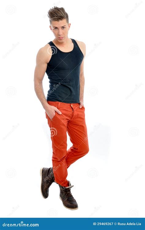 Male Model Stock Image Image Of Good Attractive Alone 29469267