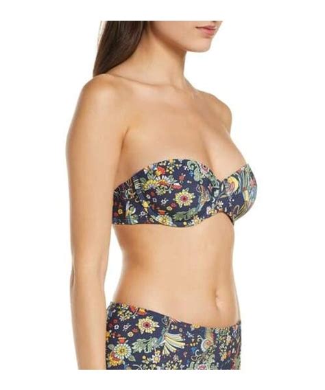 Tory Burch Tory Burch Underwire Bandeau Bikini Top Wear