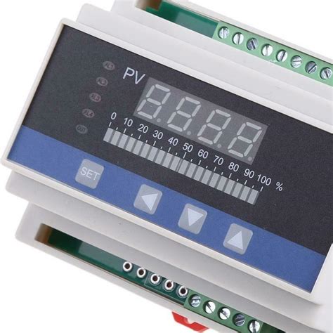 4 20ma Dc Input Din Rail Water Liquid Level Pressure Controller With 4 Relays 24vdc Auscom