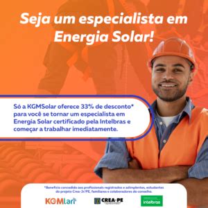 Crea Pe E A Kgmsolar Oferecem Curso Descontos Especiais Crea Pe